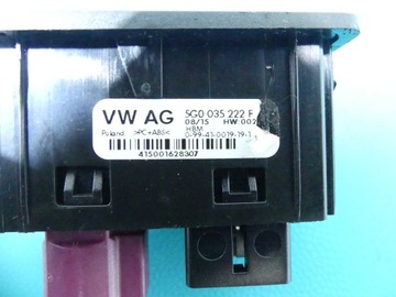 HNÍZDO USB VW PASSAT B8 5Q0035724, 5G0035222F