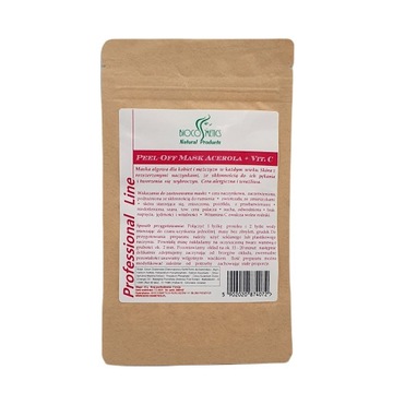Maseczka Algowa Acerola + Vit.C 30g Biocosmetics