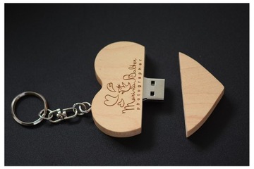 Свадебный подарок USB Pen Drive 64 ГБ в форме сердца
