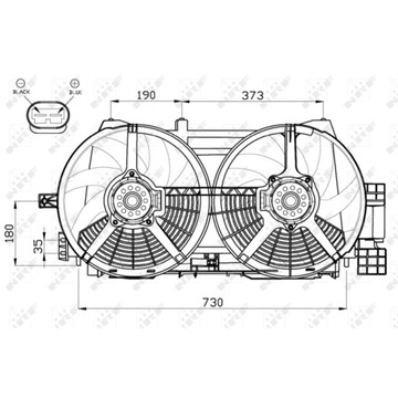 VENTILÁTOR CHLADIČŮ AVANTIME ESPACE III LAGUNA I
