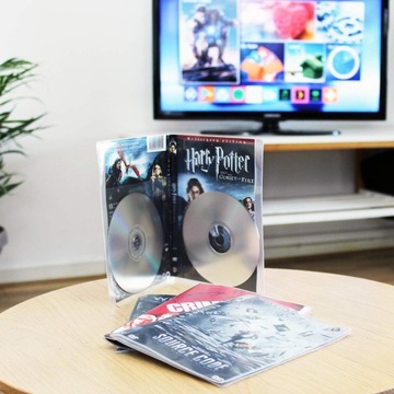 3L Fr 10280 Двойные прозрачные конверты для DVD-дисков