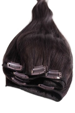 CLIP IN DOPINKA ZESTAW WŁOSY NATURALNE 40CM- #2