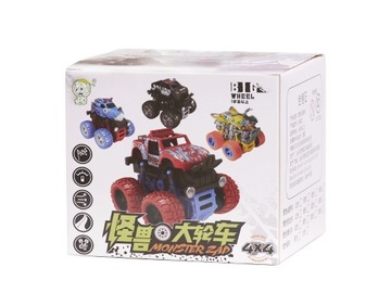 Внедорожный монстр-трак с полным приводом, желтый 1:36