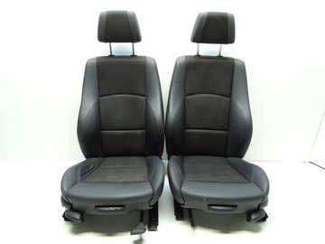 FOTELE FOTEL KANAPA TYŁ KOMPLET PÓŁSKÓRA SPORTSIZE BMW E87 1 5D M-PAKIET