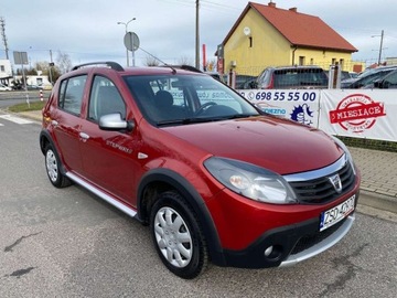 Dacia Sandero I Hatchback 5d 1.6 MPI 84KM 2011 Dacia Sandero Stepway STEPWAY KLIMATYZACJA PAR..., zdjęcie 3