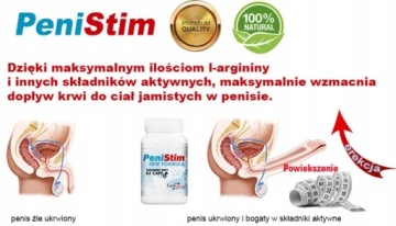 Увеличение пениса, эрекция, либидо, потенция, 65 таб.