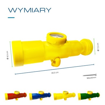 OTITU - ТЕЛЕСКОП С КОМПАСОМ ДЛЯ ДЕТСКОЙ ПЛОЩАДКИ