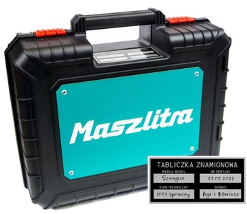 Maszlitra Skrzynka prezent urodziny 18 30 40 50 60