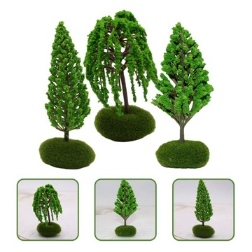 Модели деревьев Mini Street, модели деревьев, 6 шт.
