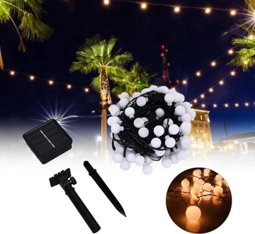 СВЕТОДИОДНЫЕ РОЖДЕСТВЕНСКИЕ ГАРЛАНДЫ 60 СВЕТОДИОДНЫХ ШАРИКОВ 10М