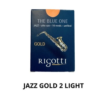 Stroik Rigotti Gold Jazz 2 light saksofon altowy
