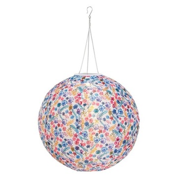 Nylon LED tkaniny latarnia solarna lampa kula wodo