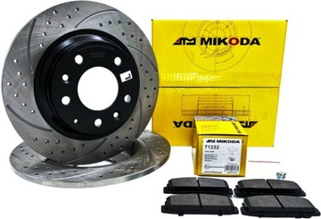 Tarcze + Klocki MIKODA GT BMW 3 E36 E46 280mm Tył