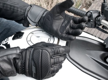 Мотоциклетные перчатки SHIMA D-TOUR черные БЕСПЛАТНО