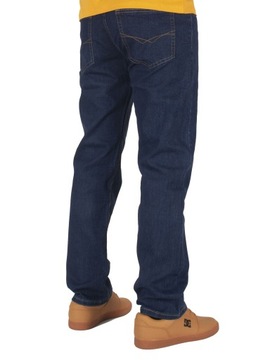 Spodnie męskie jeans W:42 110 CM L:30 granat