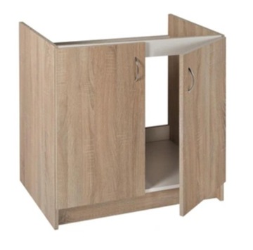 Szafka kuchenna pod zlewozmywak dąb 80 stojąca