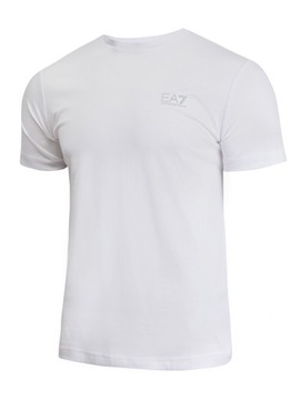 EA7 T-Shirt Core Identity Rozmiar M Biały - 8NPT51PJM9Z-0100