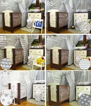 Балдахин на детскую кроватку 120х60 и 140х70 Б