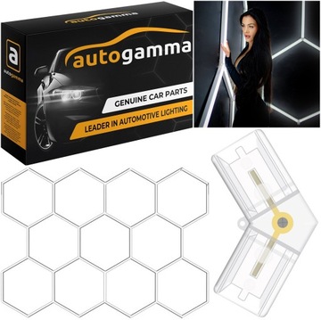 Złączka konektor do modułowego Oświetlenie HEXAGON Dwójnik LED