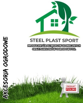 Żagiel przeciwsłoneczny rozsuwany 2x5m