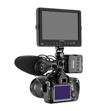 Uchwyt Szyna 3x Sanki ISO 1/4'' na Mikrofon Lampę do Aparatu Ulanzi PT-12