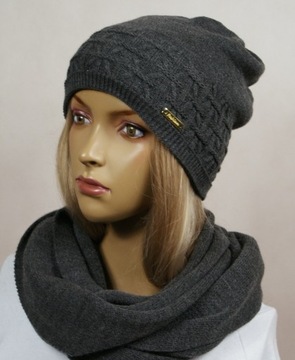 КОМПЛЕКТ ШАПКА без помпона + ЮБКА №38