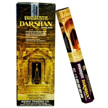 Indyjskie Kadzidełka Mistyczny Aromat Indii Bharath 20 Sztuk DARSHAN