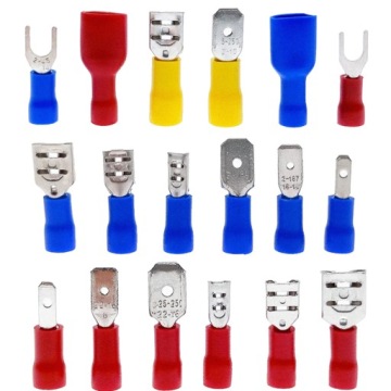 НАБОР ИЗОЛИРОВАННЫХ РАЗЪЕМОВ 280 ШТУК КАБЕЛЬНЫЕ ОБЖИМНЫЕ ГИЛЬЗЫ