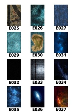 MATA DWUSTRONNA LATEKSOWA RPG 48 WZORÓW 183x122CM