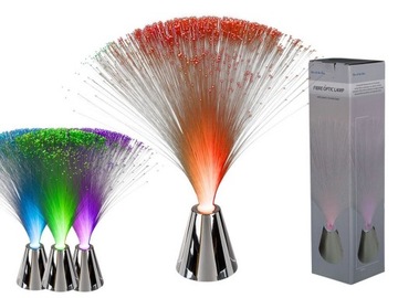 LAMPA ŚWIATŁOWODOWA FIBRE LED - ZMIENIAJĄCA KOLORY