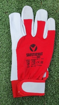 ПРОФЕССИОНАЛЬНЫЕ РАБОЧИЕ ПЕРЧАТКИ Перчатки из козьей кожи на липучке11