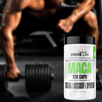 Hiro.Lab Maca 120 caps TESTOSTERON UP LIBIDO UP