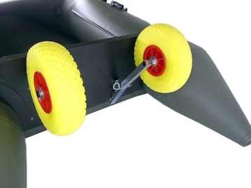 KT270Poly скользящие транцевые колеса для бескамерных надувных лодок