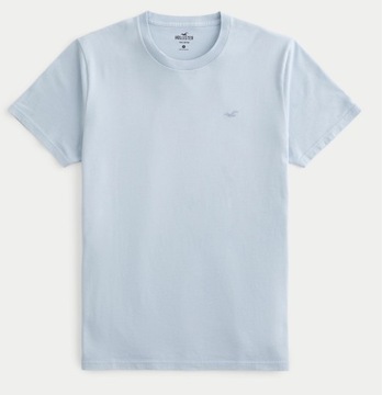t-shirt Hollister Abercrombie koszulka XL błękitna