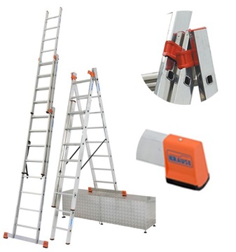 KRAUSE Tribilo drabina aluminiowa Na SCHODY 3x8
