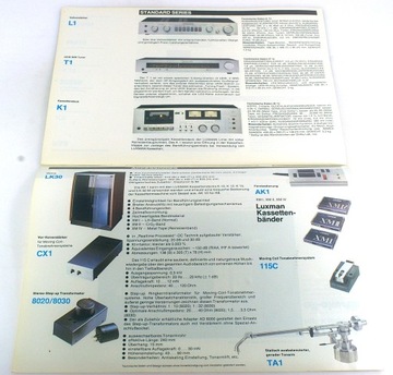 ПОЛНЫЙ КАТАЛОГ LUXMANN HiFI 1980 г.