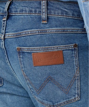 Męskie spodnie jeansowe proste Wrangler GREENSBORO W36 L32