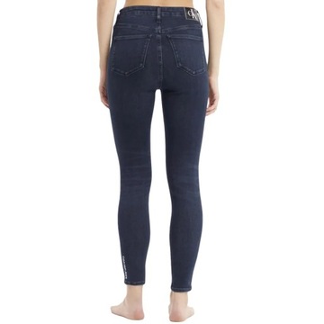 CALVIN KLEIN JEANS - SPODNIE JEANSOWE DAMSKIE 28