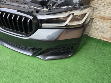 MASKA ZDERZAK M PAKIET PAS PRZEDNI CHŁODNICE LAMPY BMW 5 G30 G31 LCI A90