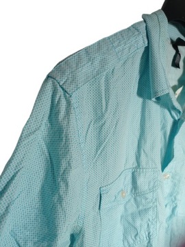 Koszula męska H&M M Niebieska