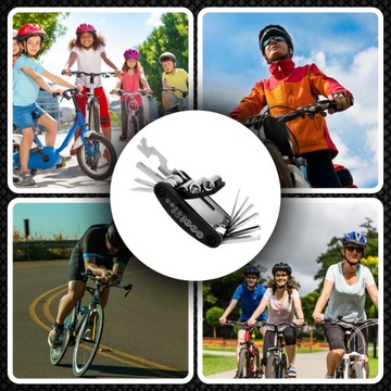 НАБОР КЛЮЧЕЙ ДЛЯ ВЕЛОСИПЕДА РЕМОНТНЫЙ КОМПЛЕКТ ДЛЯ ВЕЛОСИПЕДА MULTITOOL 16IN1