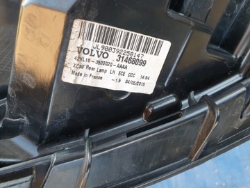 VOLVO XC90 XC 90 XC-90 II 15 2015 ZADNÍ SVĚTLO LEVÝ