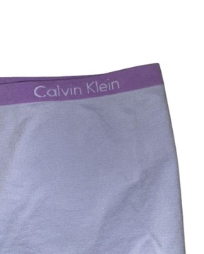 Kąpielówki damskie jasno fioletowe Calvin Klein L