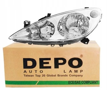 Peugeot 307 reflektor reflektory lampy DEPO Lewa