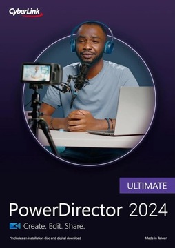 Cyber Link Power Director 2024 Ultimate licencja dożywotnia
