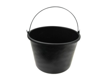Wiadro budowlane 20L czarne GEKO G66102