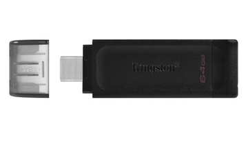 Флеш-накопитель Kingston DT70, 64 ГБ, USB-C 3.2 Gen 1