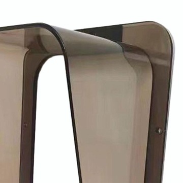 Osłona przeciwdeszczowa dzwonka do drzwi Osłona osłony przełącznika do domofonu domofonowego Brązowa