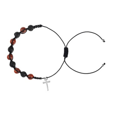 Браслет - четки на десятилетие - дерево - Legno