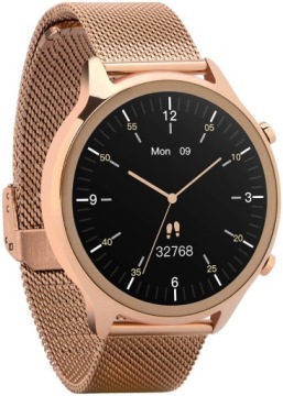 Smartwatch GARETT Veronica Złoto-stalowy